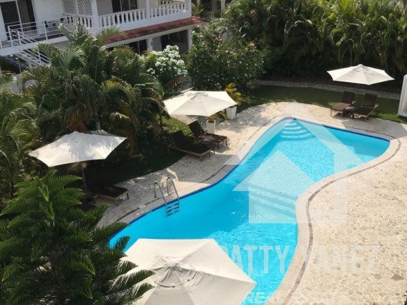 Oportunidad de negocio: hotel en Kite Beach, Cabarete – Totalmente equipado y en funcionamiento