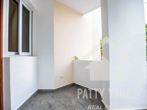 Departamento de 1 recámara con patio trasero privado y jacuzzi, a unos pasos de la playa de Cabarete