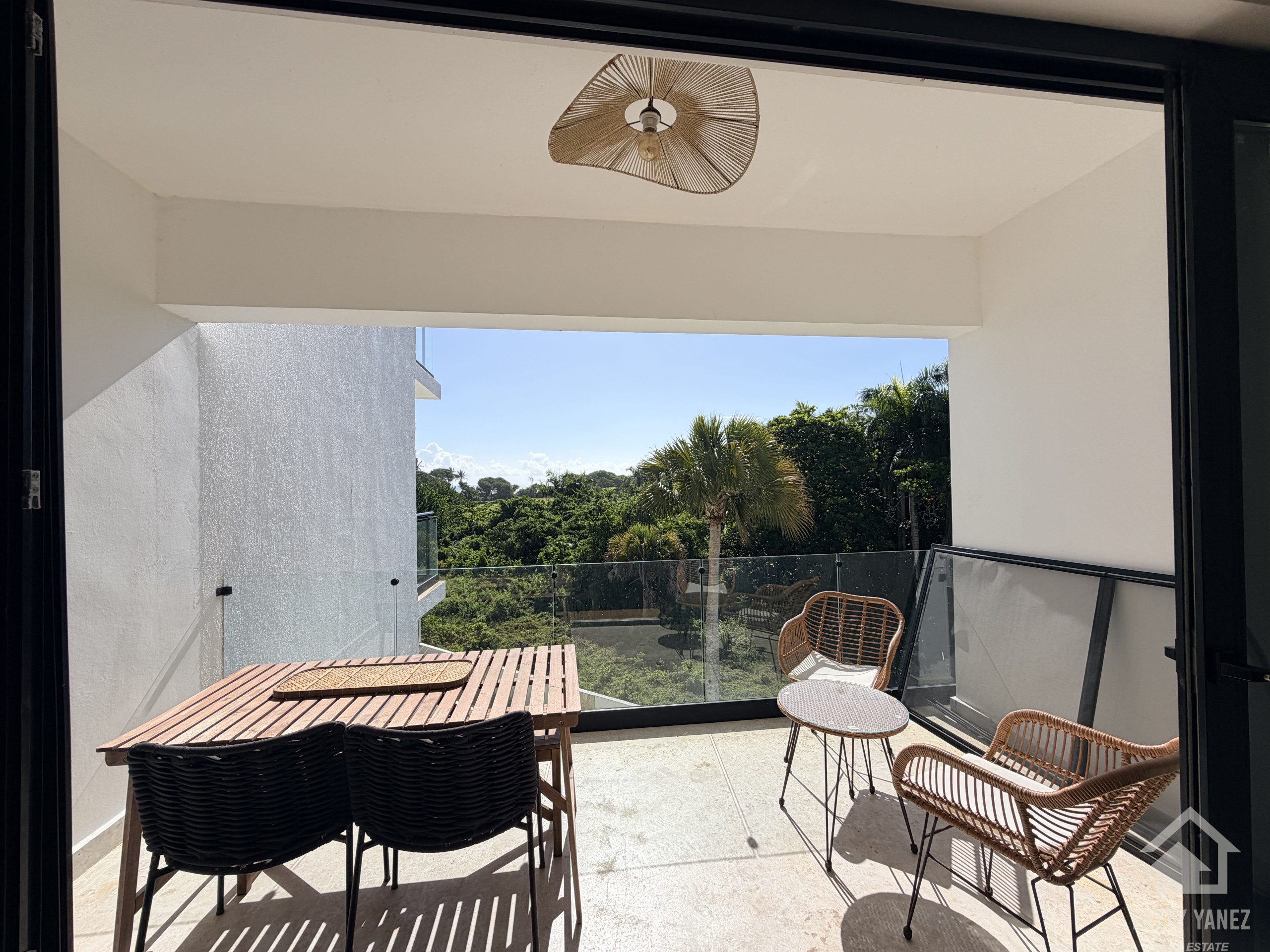 Departamento de 1 recámara con vista al mar en Playa Encuentro, Cabarete