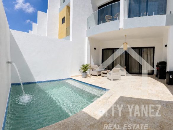 New Furnished 3-Bedroom Townhome with Private Pool