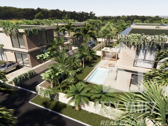 Nuevas villas de 3 recámaras a la venta en Perla Marina, Cabarete