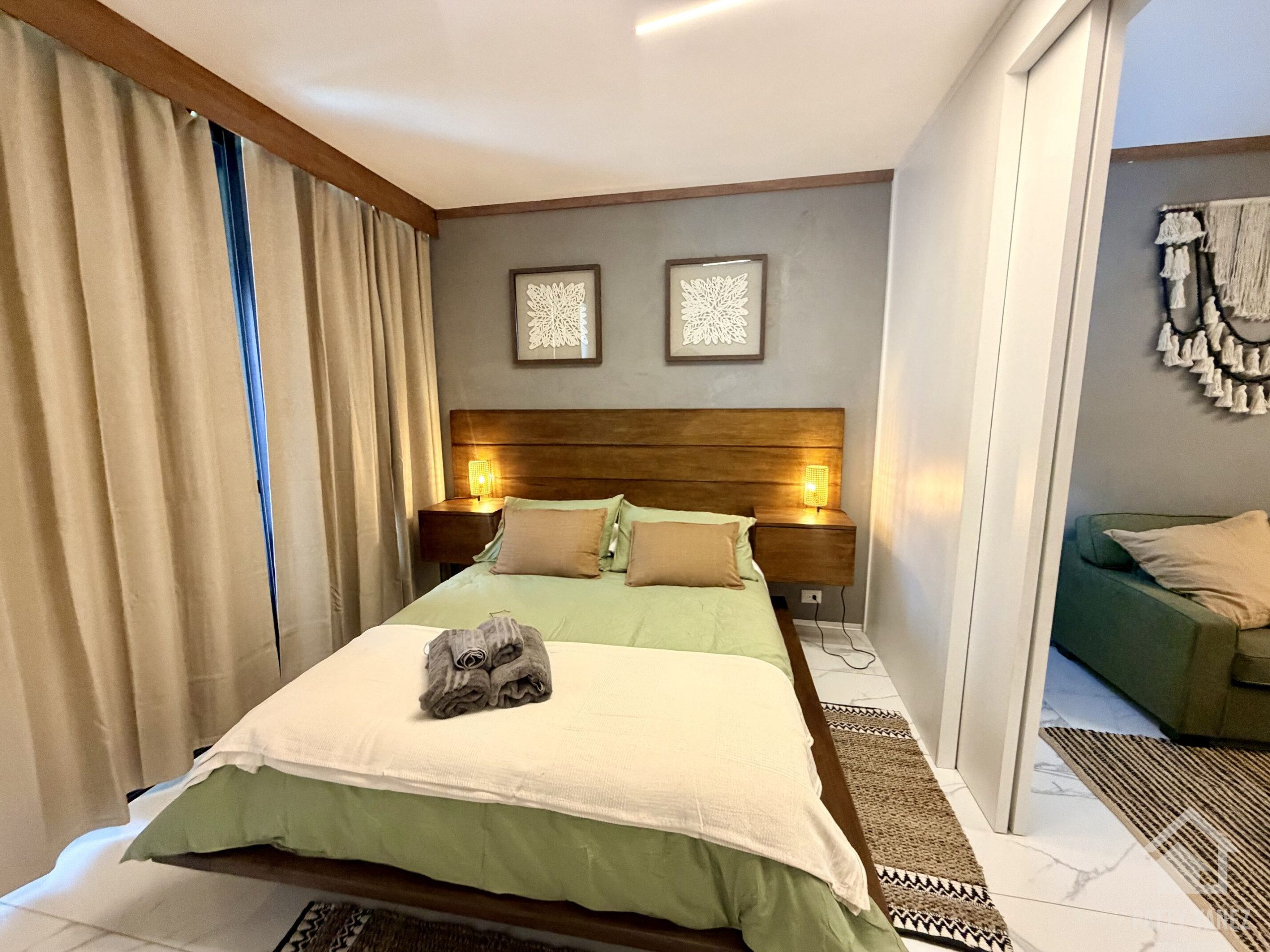Elegante estudio en Playa Encuentro: vida moderna en la costa norte de la República Dominicana