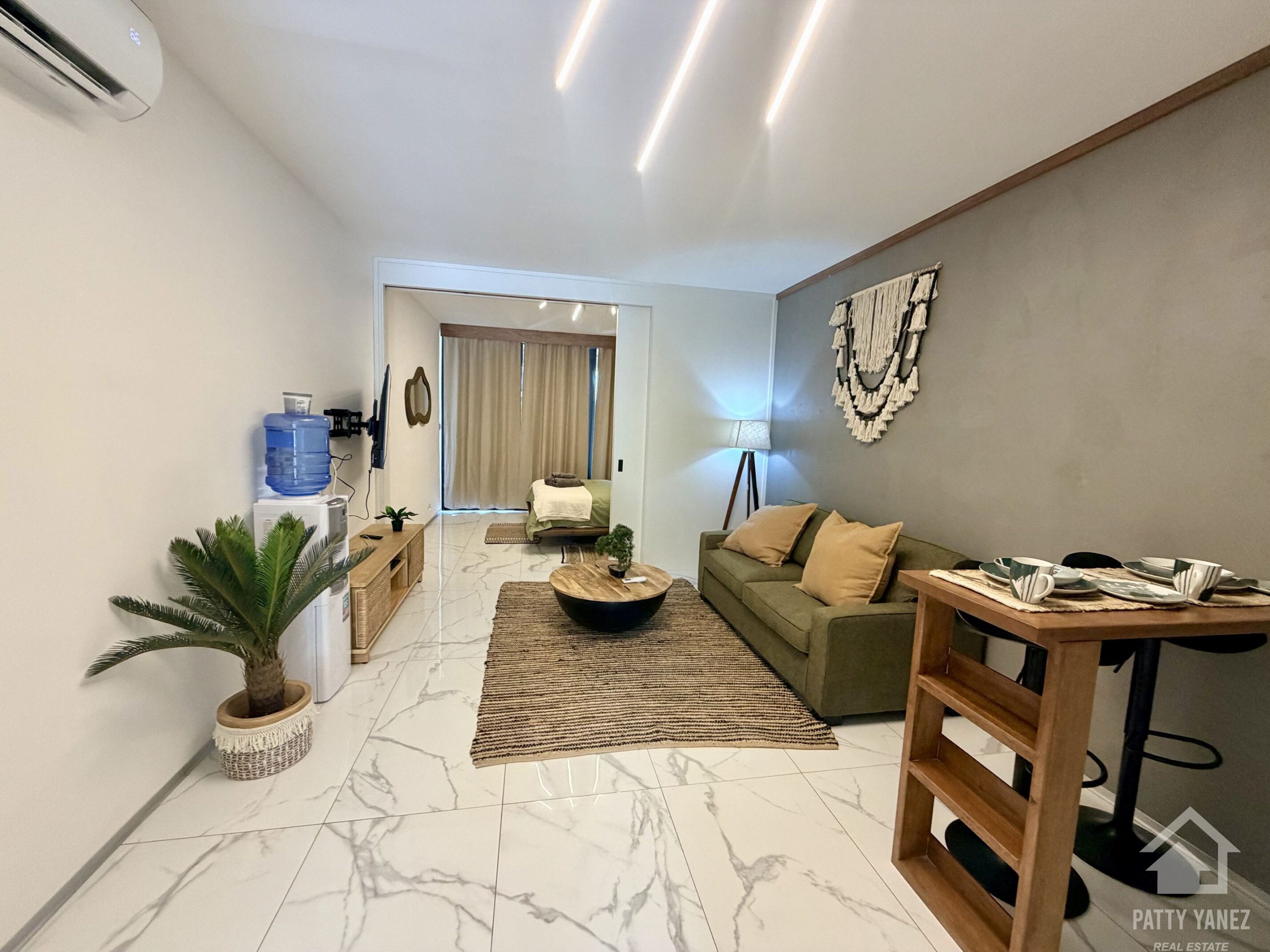 Elegante estudio en Playa Encuentro: vida moderna en la costa norte de la República Dominicana