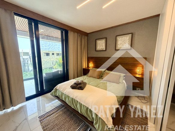 Elegante estudio en Playa Encuentro: vida moderna en la costa norte de la República Dominicana