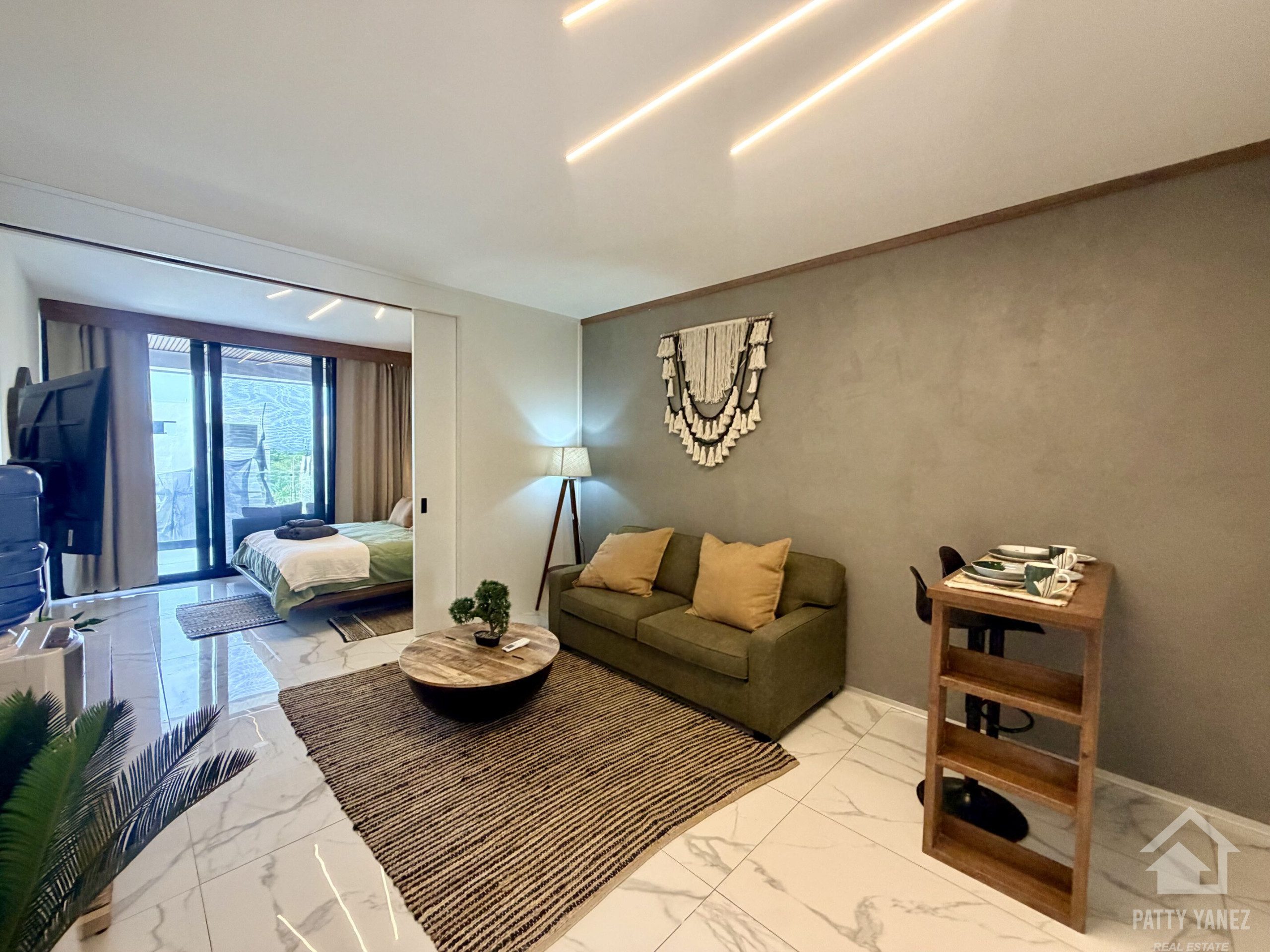 Elegante estudio en Playa Encuentro: vida moderna en la costa norte de la República Dominicana