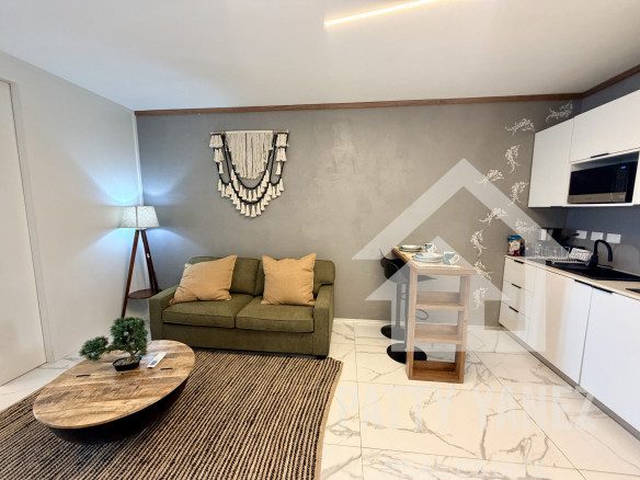 Elegante estudio en Playa Encuentro: vida moderna en la costa norte de la República Dominicana