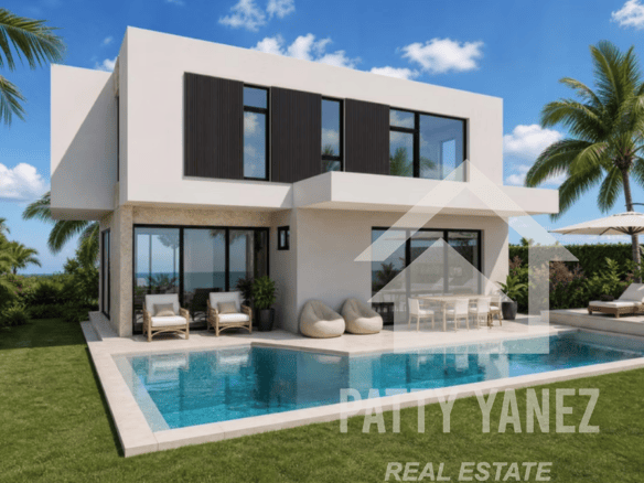 Pre-Construction Villa in Playa Encuentro, Cabarete