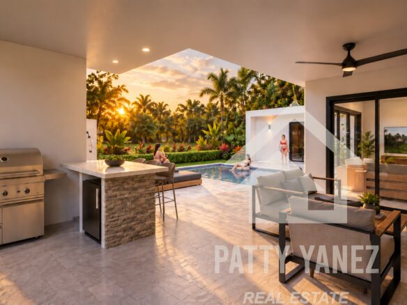 Three-Bedroom Pre-Construction Villa with Private Pool and Guest House