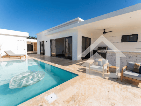 Three-Bedroom Pre-Construction Villa with Private Pool and Guest House