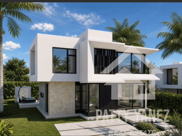 Pre-Construction Villa in Playa Encuentro, Cabarete