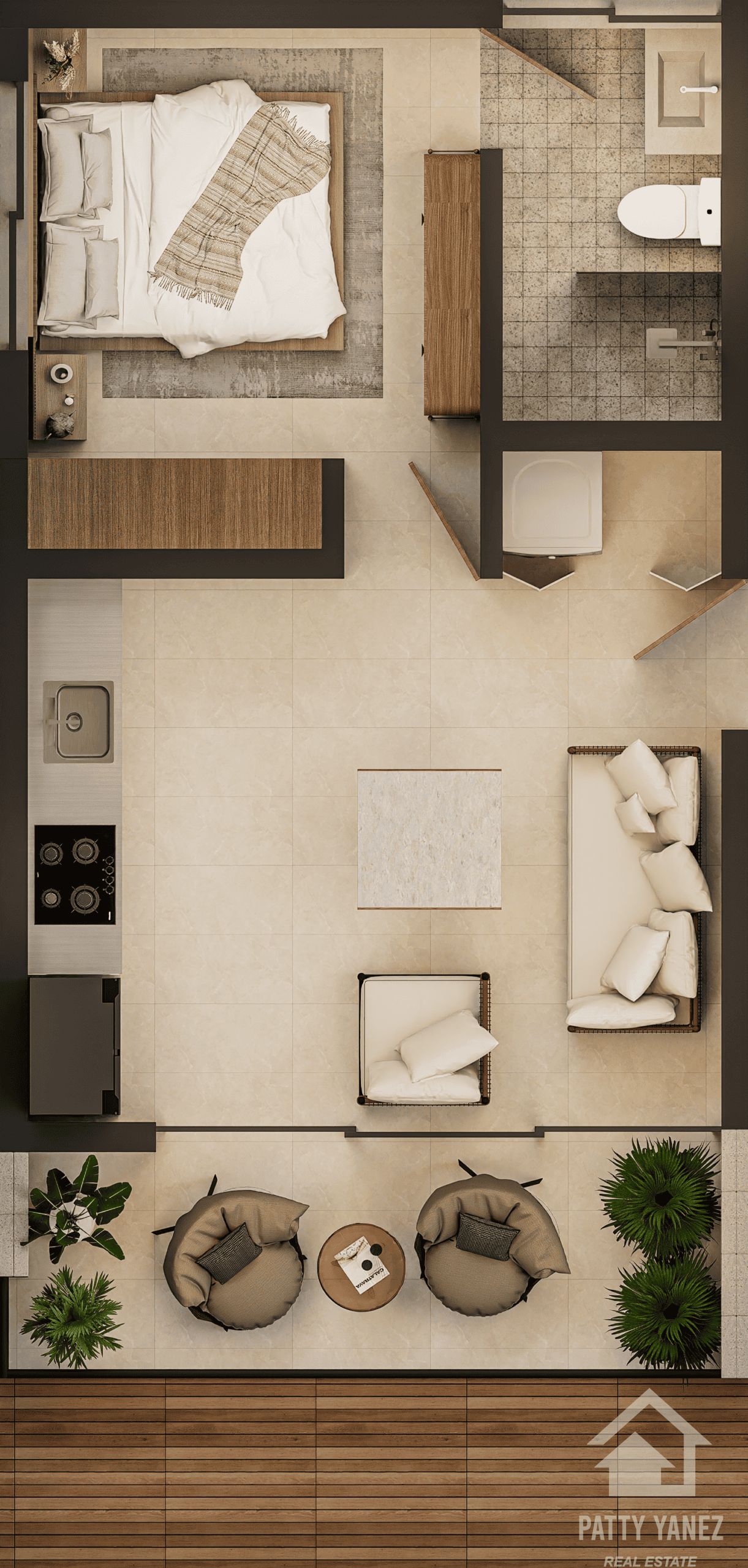 New Studios and 1-Bedroom Condos in Cabarete, in Playa Encuentro – Pre-Construction