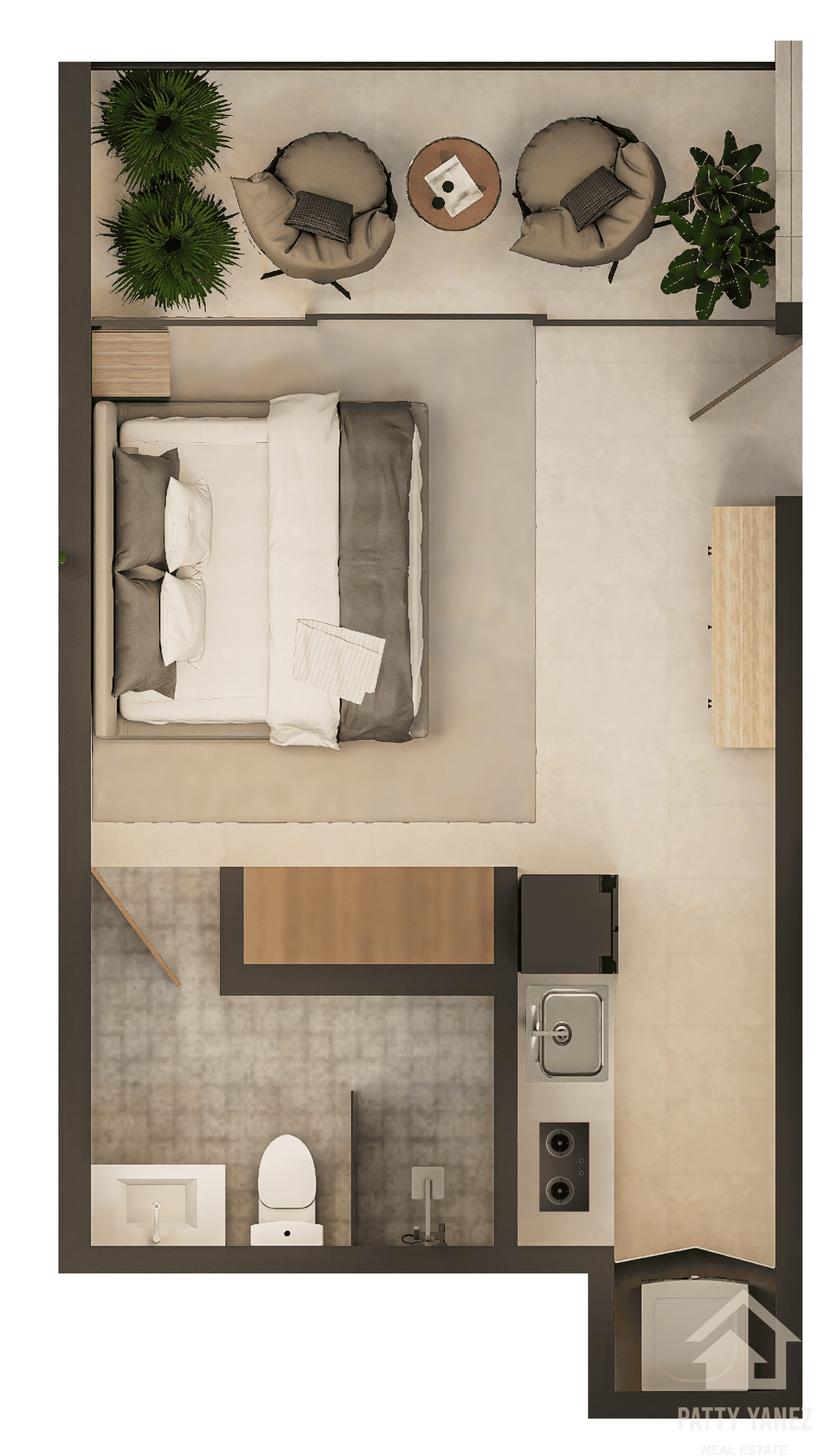 New Studios and 1-Bedroom Condos in Cabarete, in Playa Encuentro – Pre-Construction