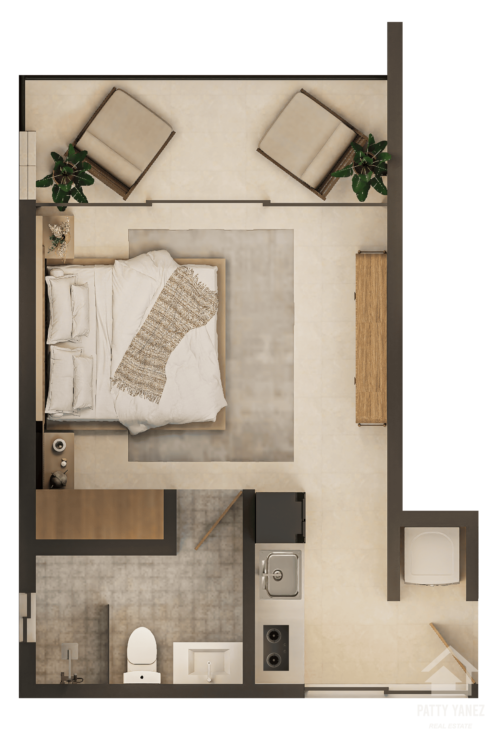 New Studios and 1-Bedroom Condos in Cabarete, in Playa Encuentro – Pre-Construction