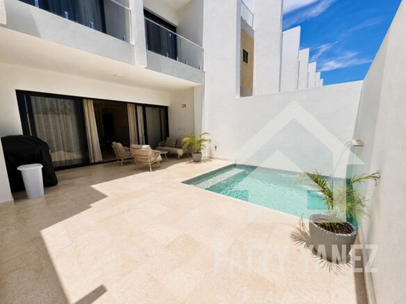 3-Bedroom Townhouse in Sosúa – Walking Distance to the Beach