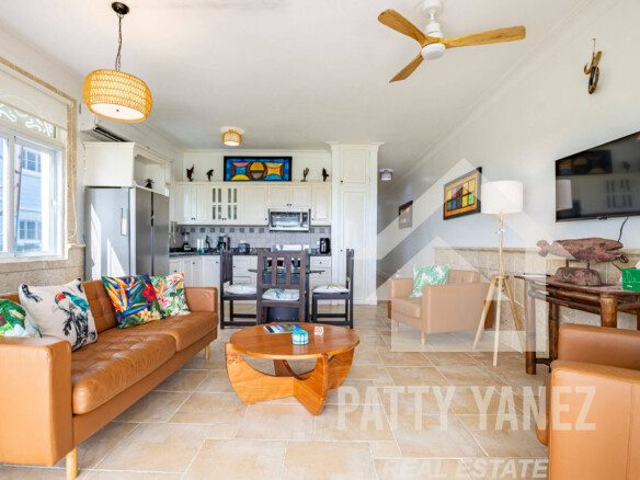 Beachfront Condo in Cabarete, 2 Bed, 2 Bath with Stunning Sea Views