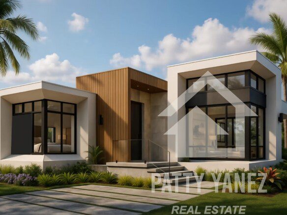 Turnkey Modern 3-Bedroom Villa Close to Beach