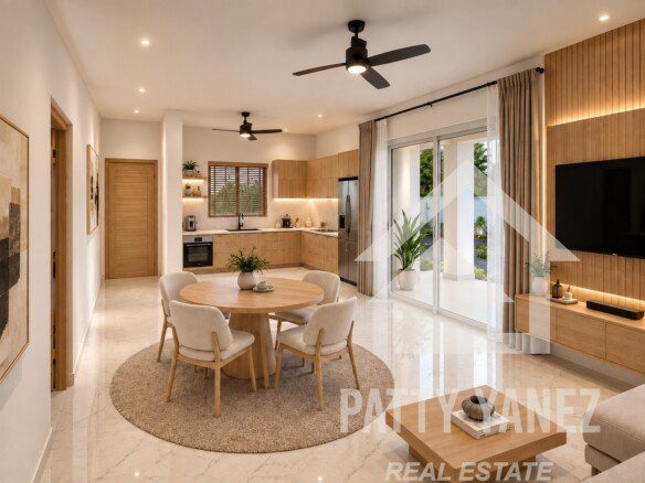 2-Bedroom Pre-Construction Villa in Cabarete East by the Beach