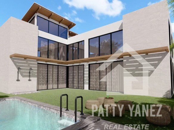 Pre-Construction Villas for Sale in Playa Encuentro, Cabarete