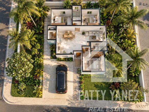 3-Bedroom Villa in New Pre-Construction Development in Cabarete