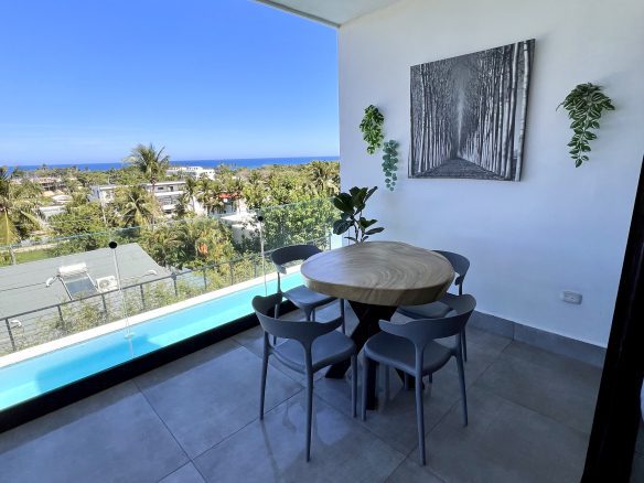 Apartamento en venta con vistas exclusivas al mar en Encuentro, Costa Norte, República Dominicana