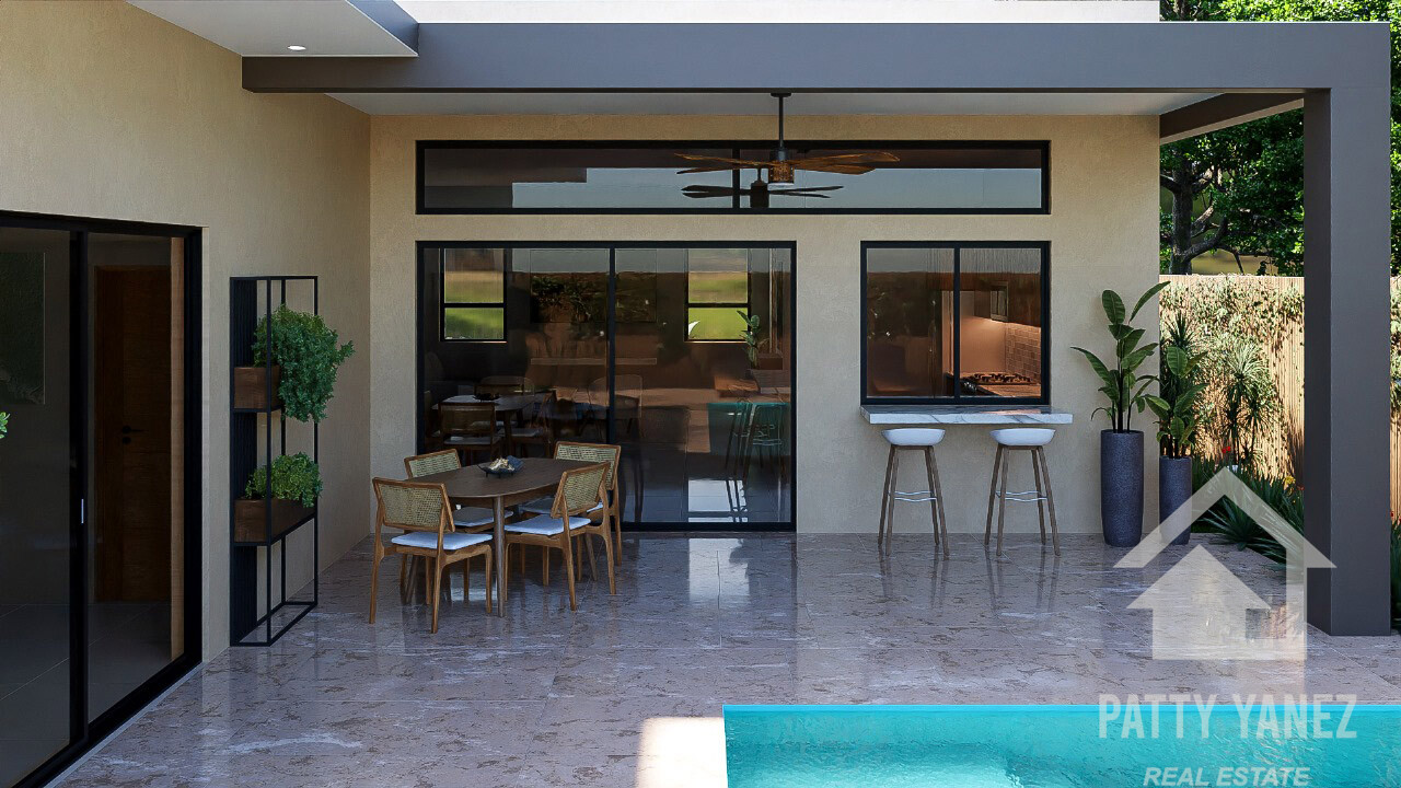 New Villas at Kite Beach, Cabarete in Gated Community