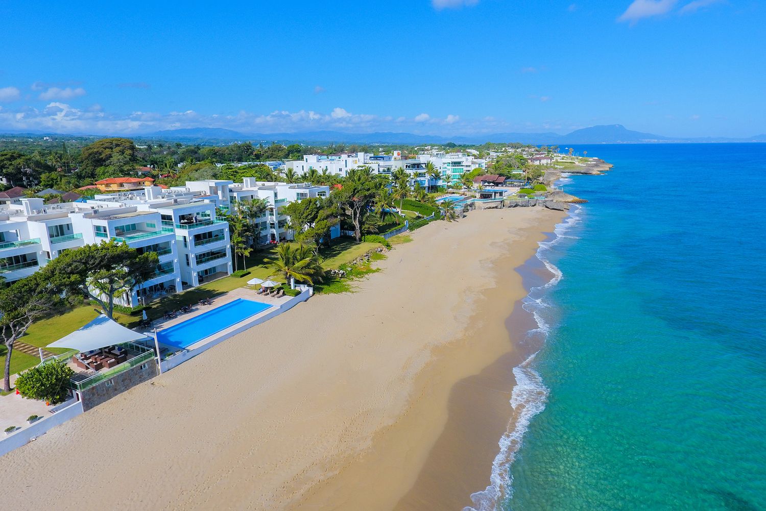 Vida de lujo en el Caribe con impresionantes vistas al mar
