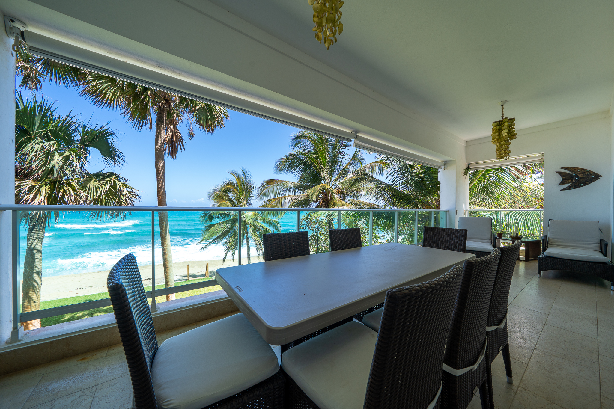 Vida de lujo en el Caribe con impresionantes vistas al mar