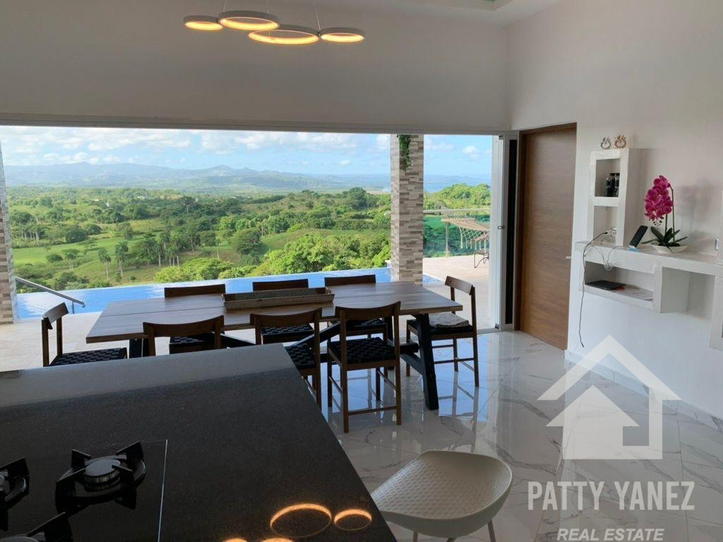 Modern 3-Bedroom Mountain Villa with Ocean Views in Río San Juan – USD 275,000