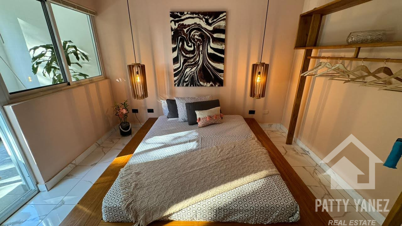 Se vende departamento amueblado de 1 dormitorio cerca de Playa Encuentro