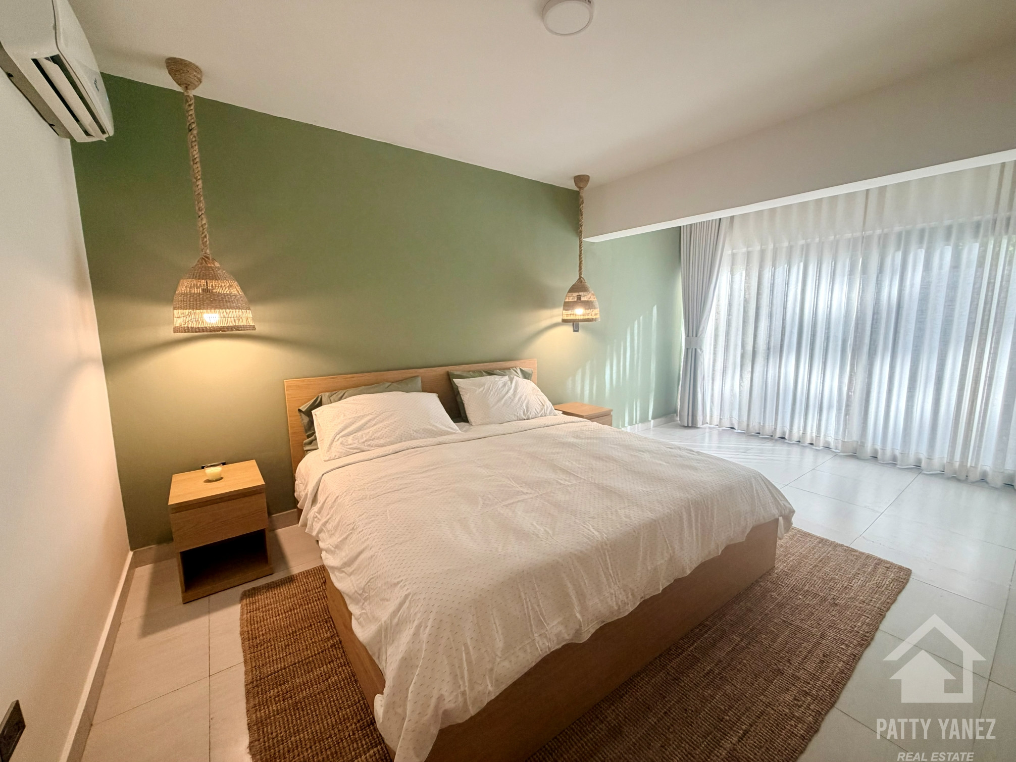 Apartamento de un dormitorio con vista al jardín en venta en Encuentro, República Dominicana