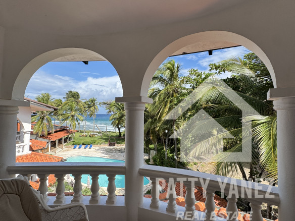 2-Bedroom Beachfront Condo with Ocean View for Sale in Cabarete
