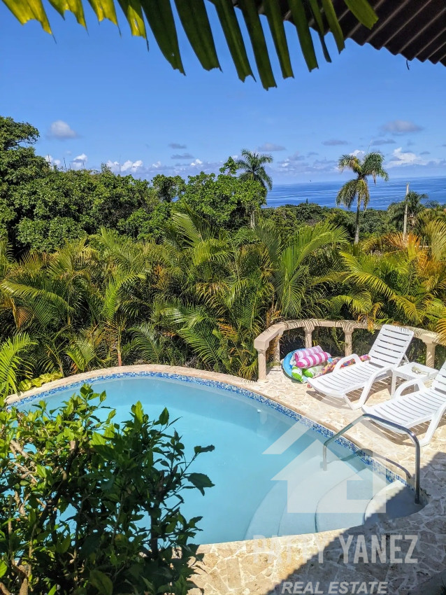 Ocean-View Estate with Separate Guest Residence in Cabrera