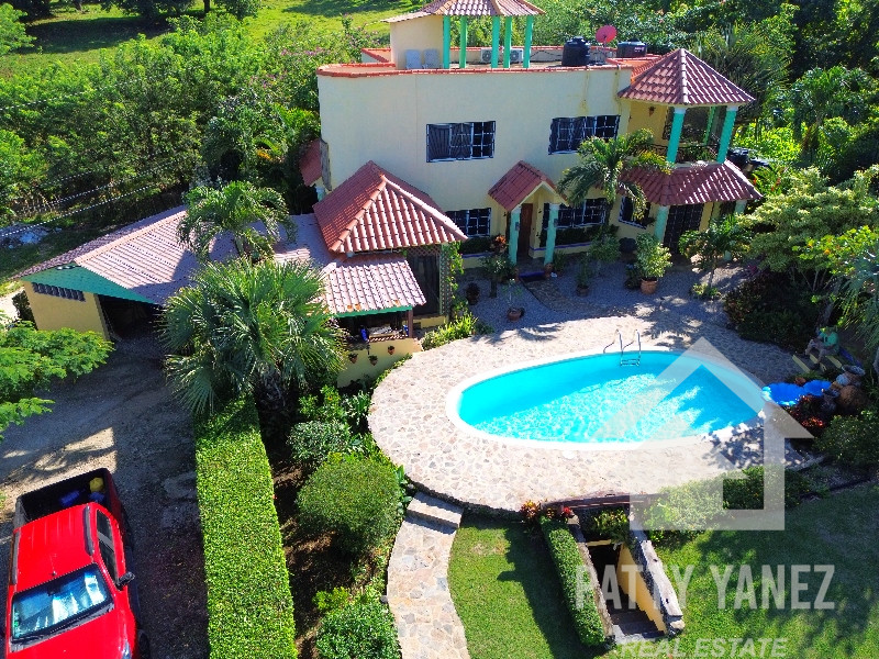 Ocean View Home with Land for Sale in Cabrera Dominican Republic