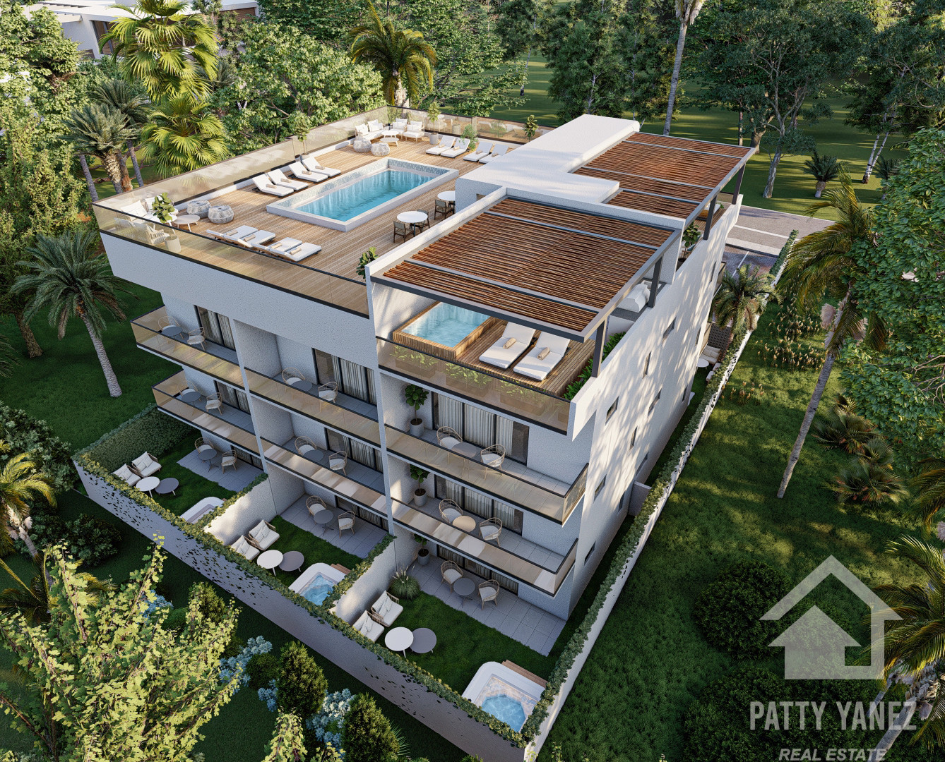 EXT MOD_8 – Foto Estudio tropical moderno cerca de la playa, Cabarete