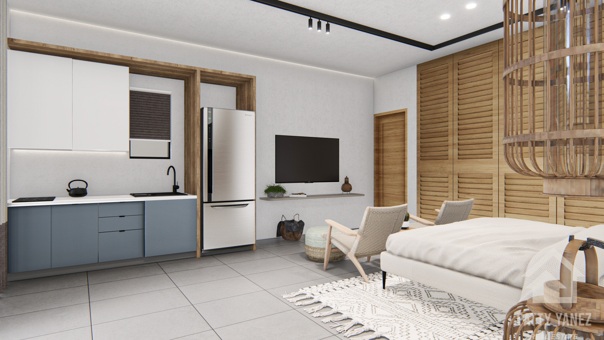 Modern Tropical Studio Near the Beach, Cabarete