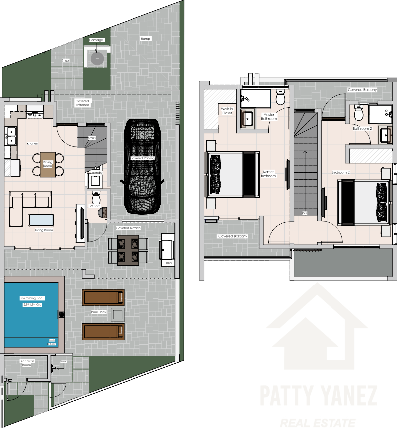 2BR Townhouse Near Beaches in Sosúa–Cabarete