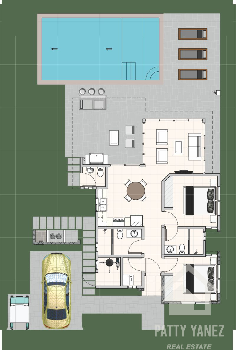 Build your Dream Home, 2-Bedroom Villa in Gated Community