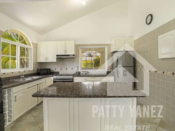 Move-In Ready 3-Bedroom Home with Pool in Sosúa Gated Community