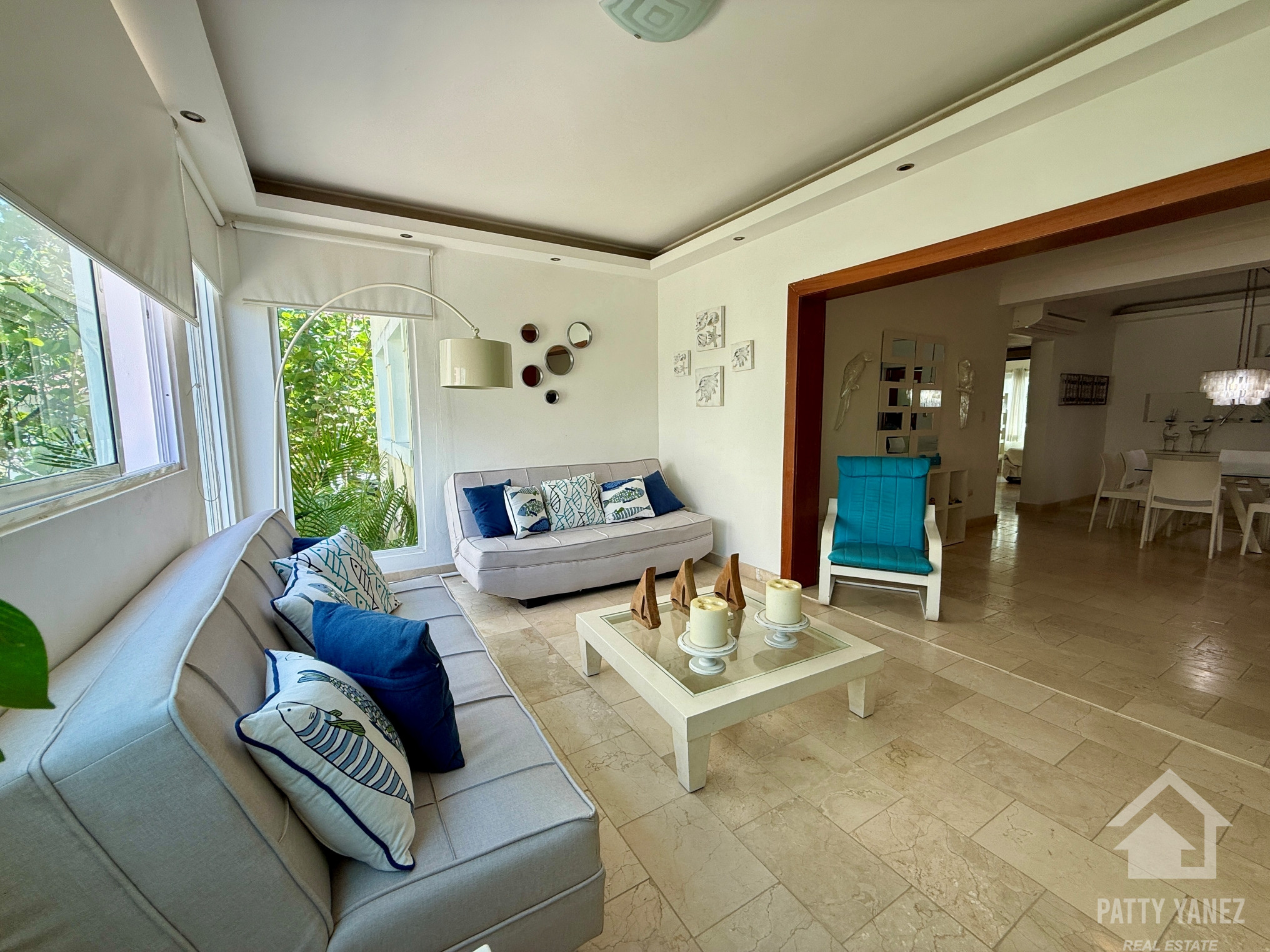 Spacious 3 Bedroom Condo in the Heart of Cabarete Steps from the Beach