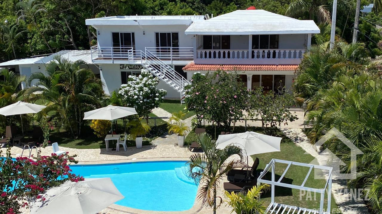 Oportunidad de negocio: hotel en Kite Beach, Cabarete – Totalmente equipado y en funcionamiento