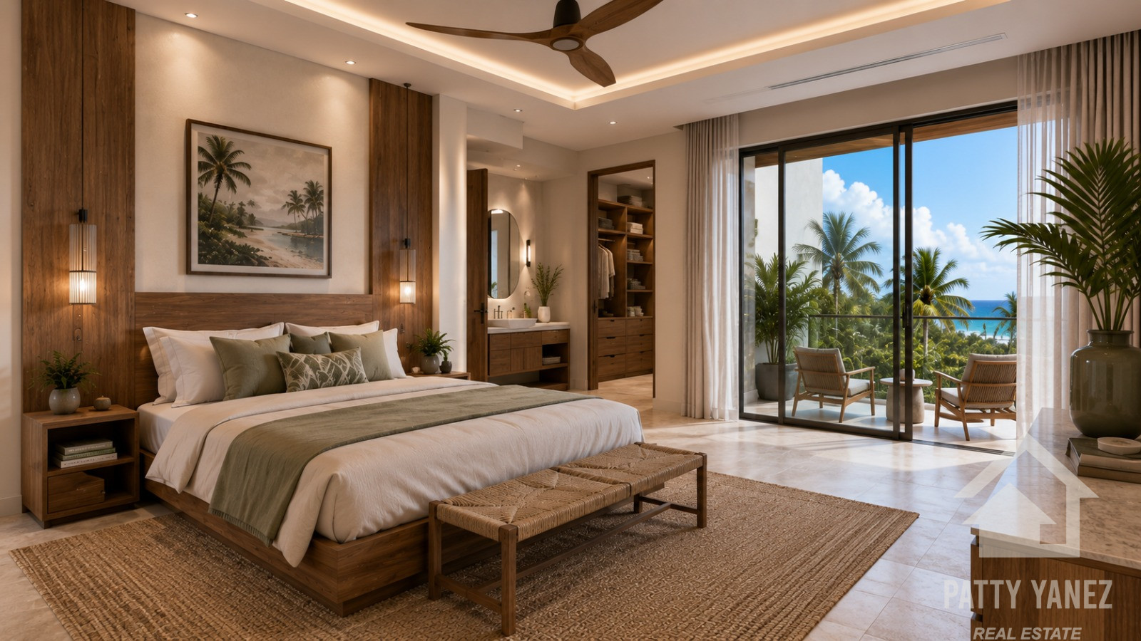 Pre-Construction 3-Bedroom Villa with Private Pool & Rooftop Terrace in Kite Beach