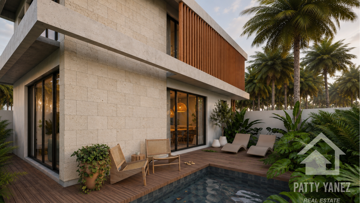 Modern Loft Villas Just Steps from Playa Encuentro