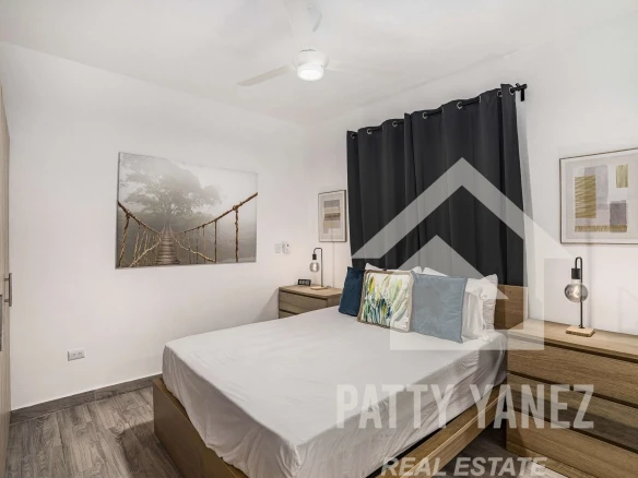 Departamento de 1 recámara listo para mudarse, cerca de la playa y del centro de Sosúa