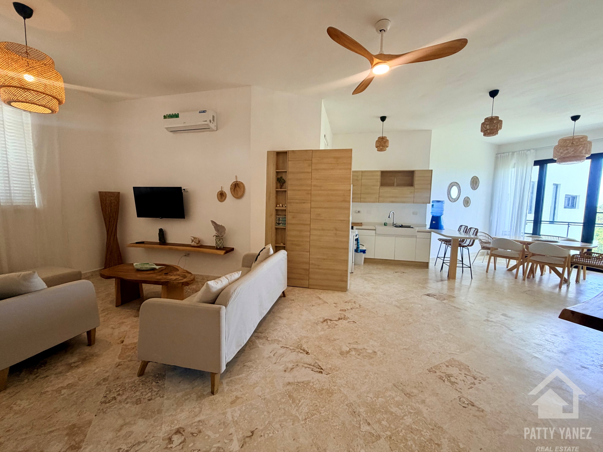 2-Bedroom Condo with Ocean View in Playa Encuentro