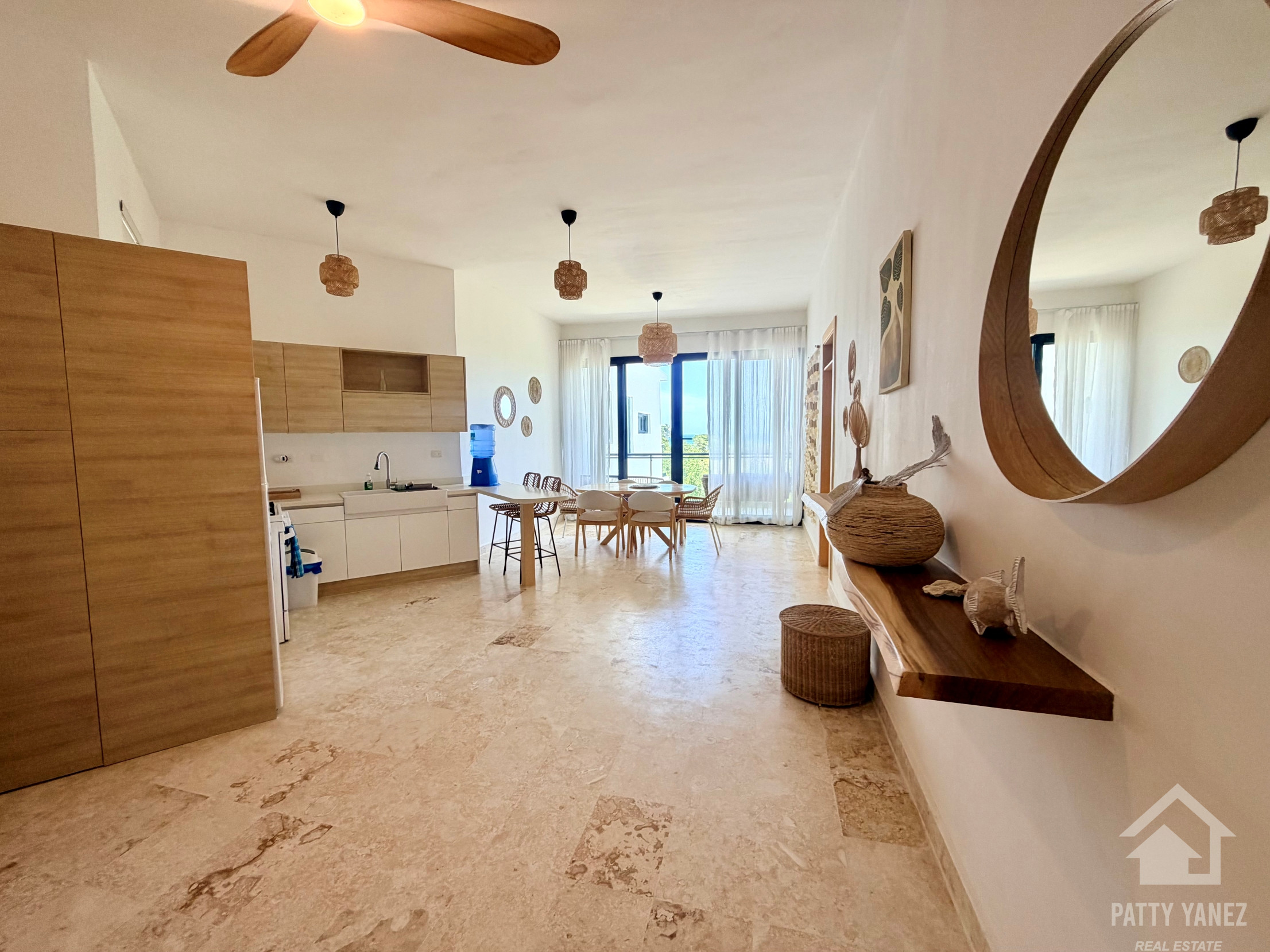 2-Bedroom Condo with Ocean View in Playa Encuentro