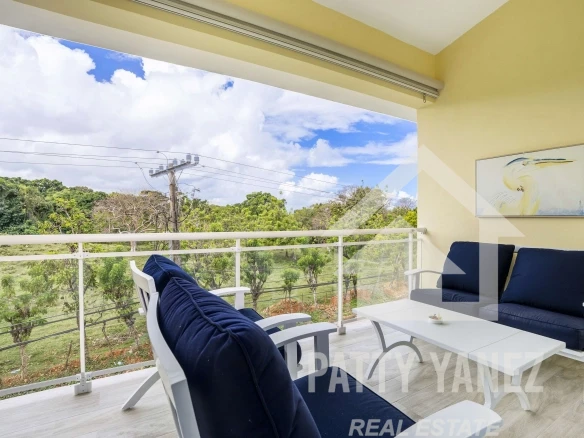 Departamento amueblado de 2 recámaras con loft cerca de la playa