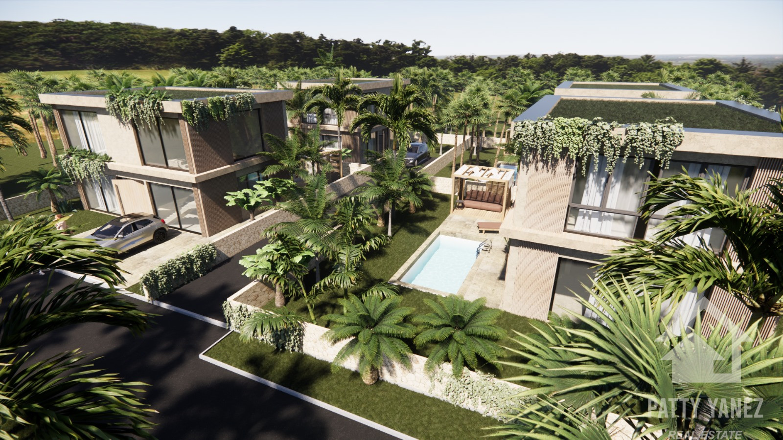 Nuevas villas de 3 recámaras a la venta en Perla Marina, Cabarete