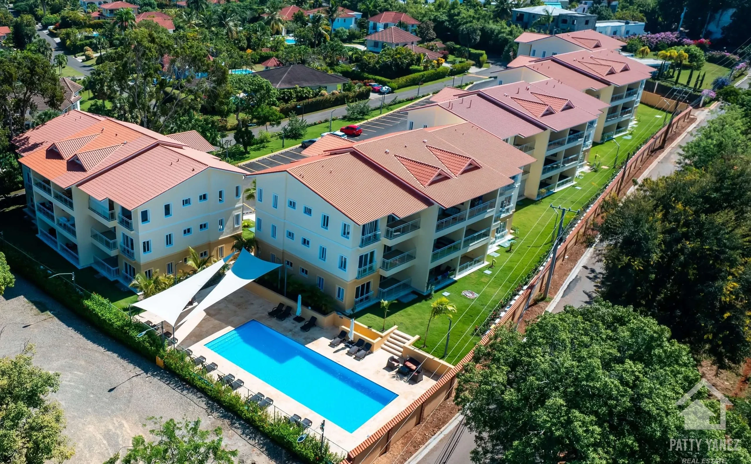 Departamento de 1 recámara en un complejo residencial cerrado en Sosúa, cerca de las playas