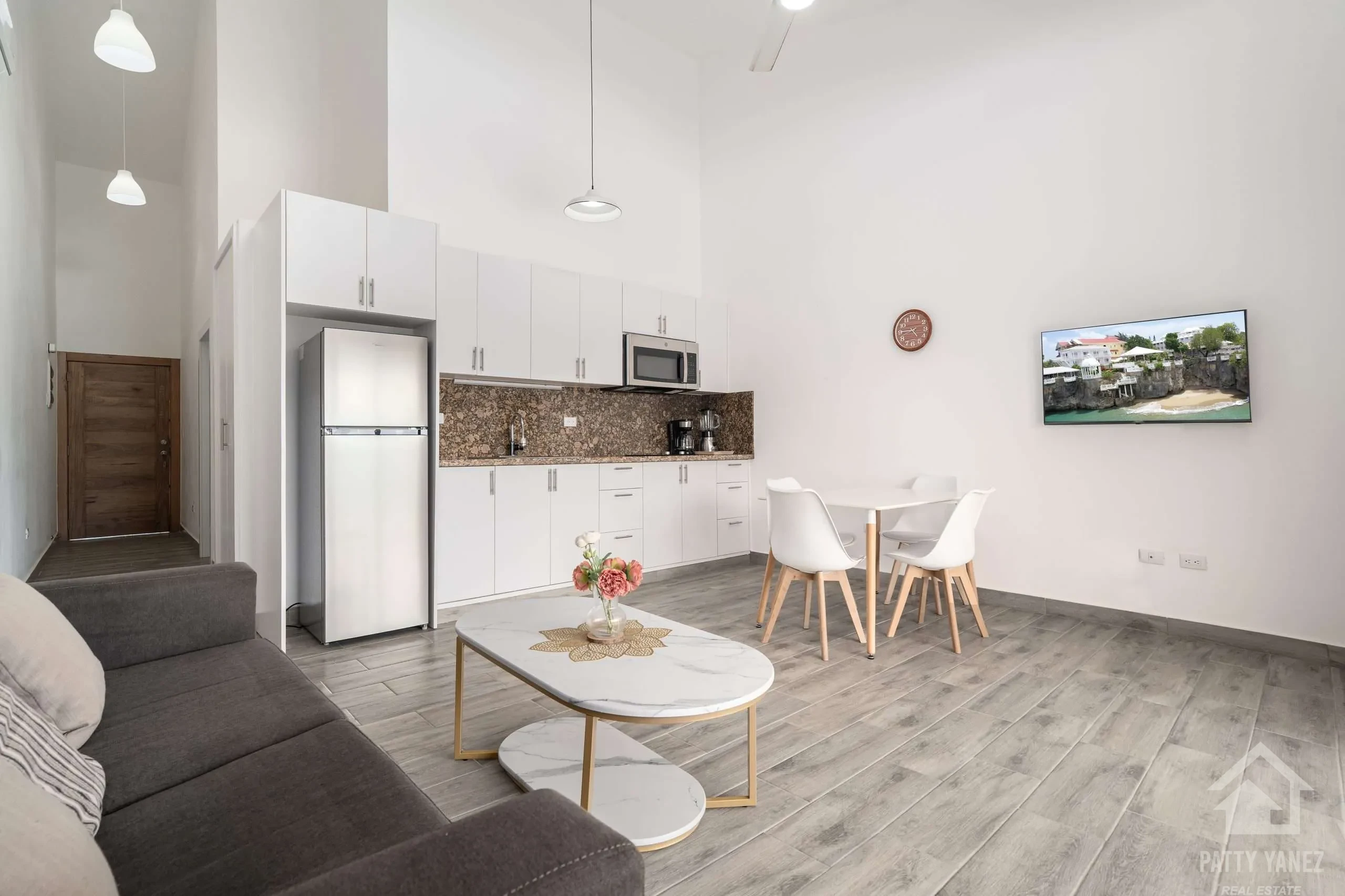 Departamento de 1 recámara en un complejo residencial cerrado en Sosúa, cerca de las playas