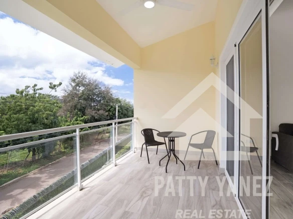 Departamento de 1 recámara en un complejo residencial cerrado en Sosúa, cerca de las playas